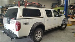 Kut Snake ABS Kotflügelverbreiterungen - Nissan Navara D40